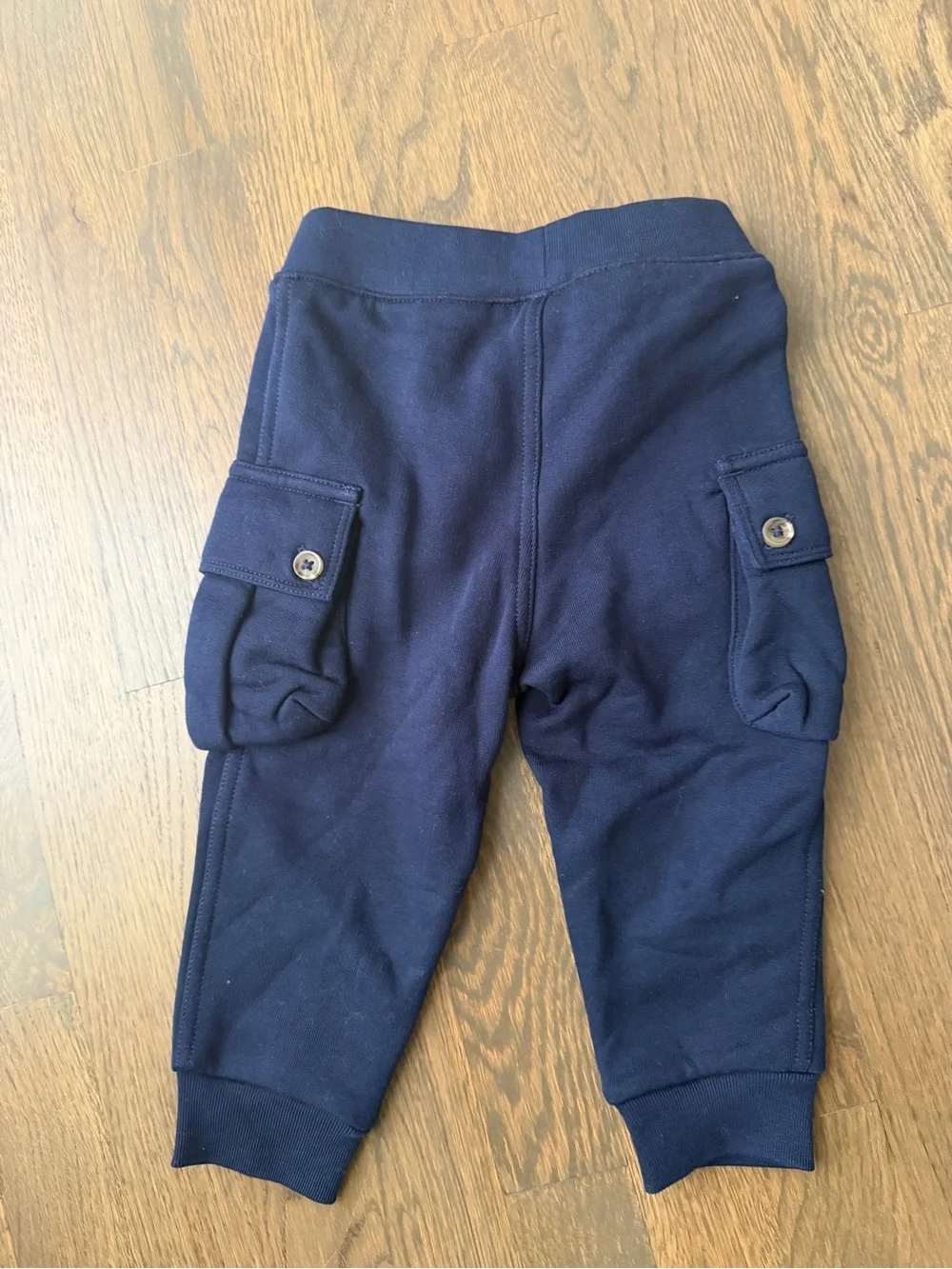 Ralph Lauren Kids Navy Cargo Jogger Pants